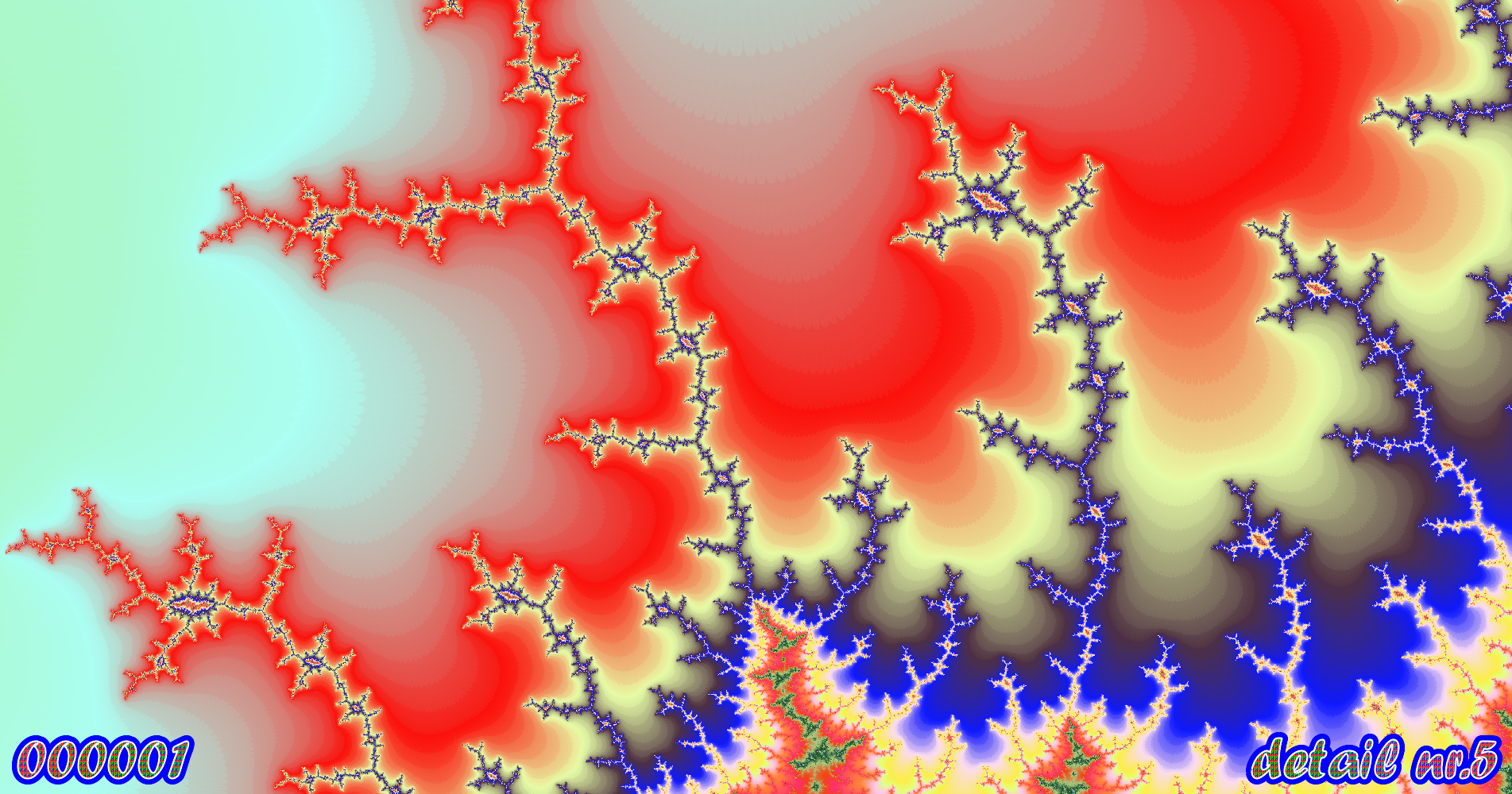 fractal art nr. 000001 ,detail nr. 5