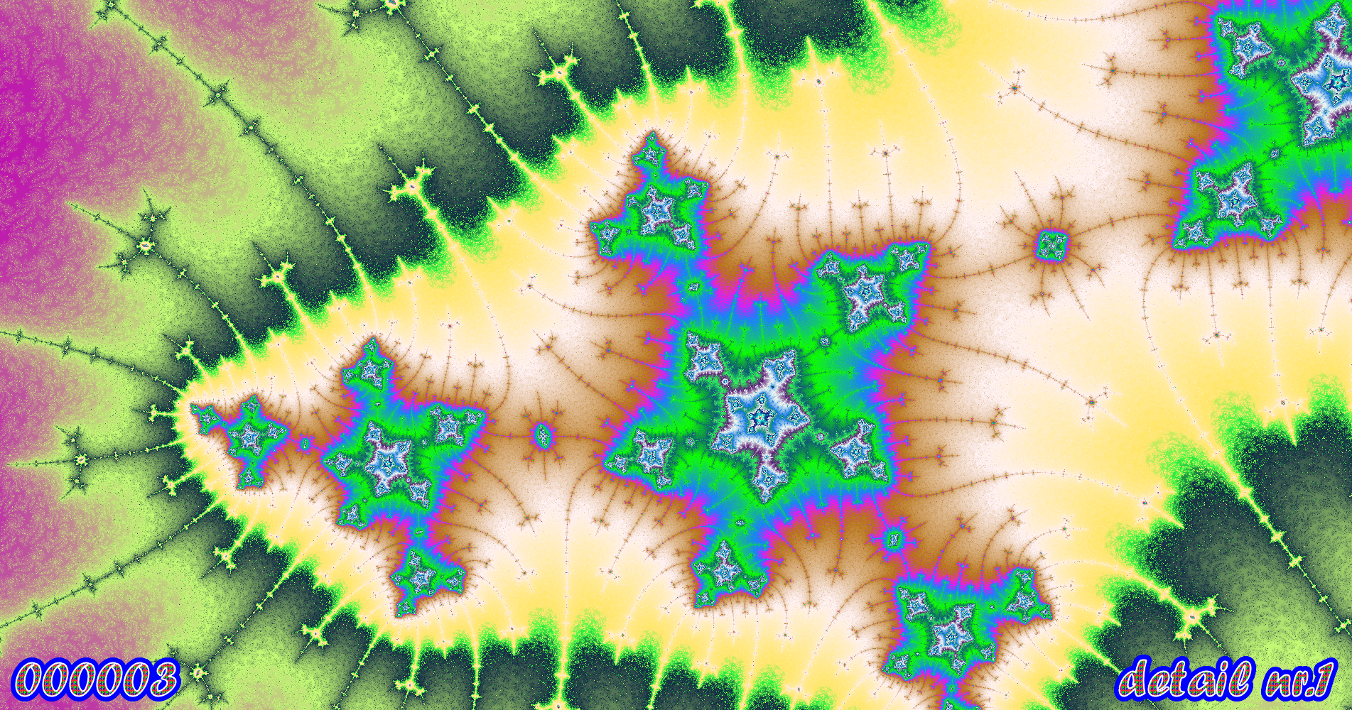 fractal art nr. 000003 ,detail nr. 1